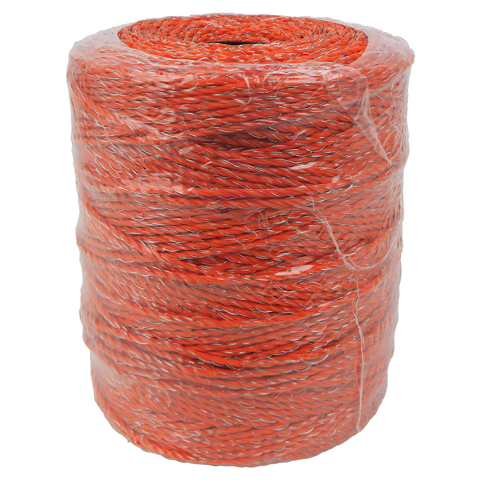 Orange pasture fence twine, 2.5 mm / 400 m