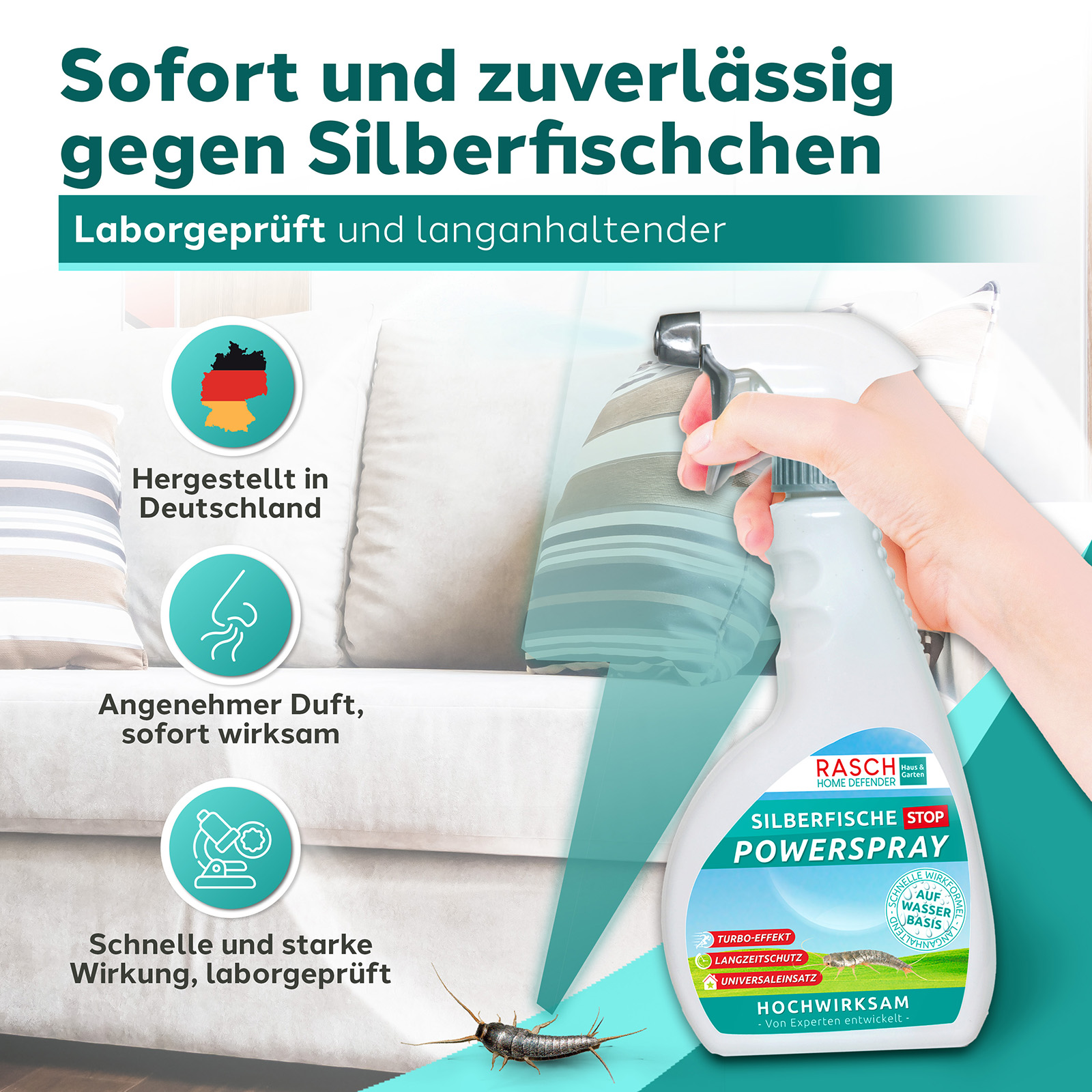 Silberfisch Power Spray 500 ml