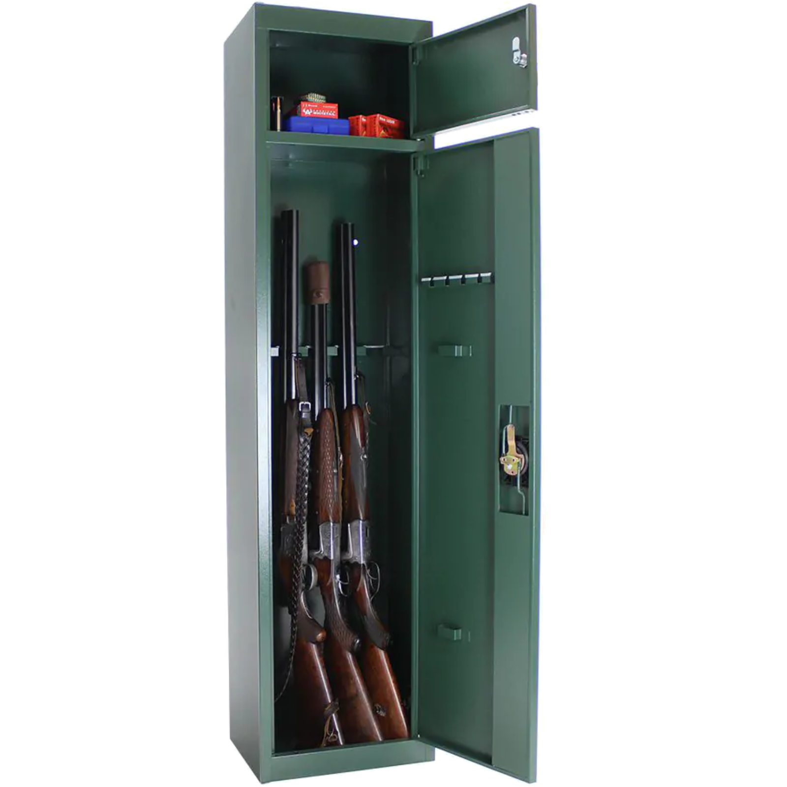  Waffen-u Munitionsschrank Gun5 Cargo Zylinderschloss grün 