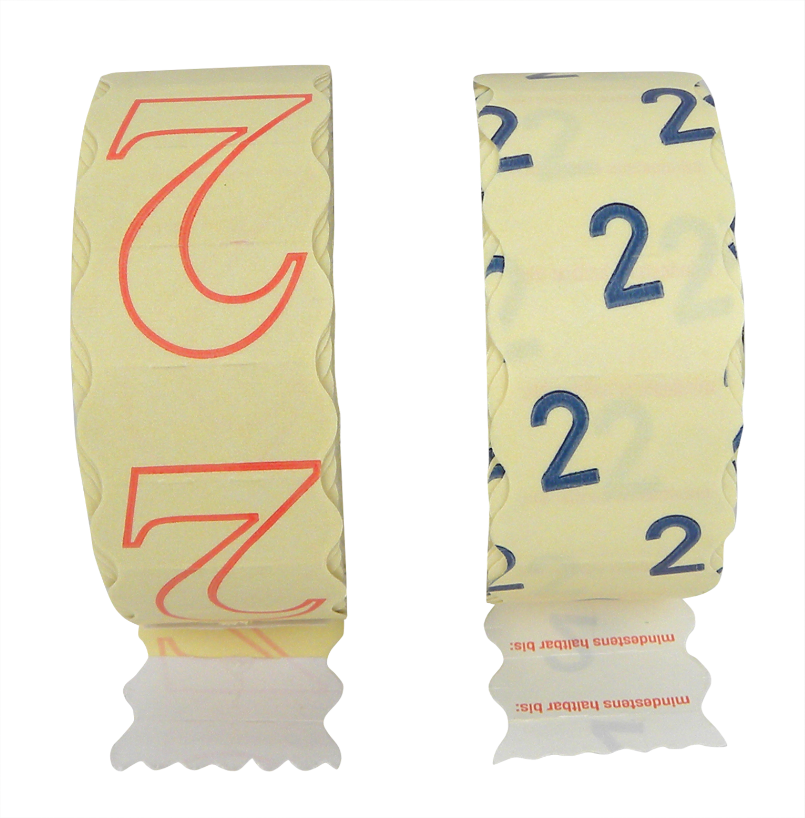 Etiketten 26x 12mm zu Preisauszeichner UNO 8 stellig