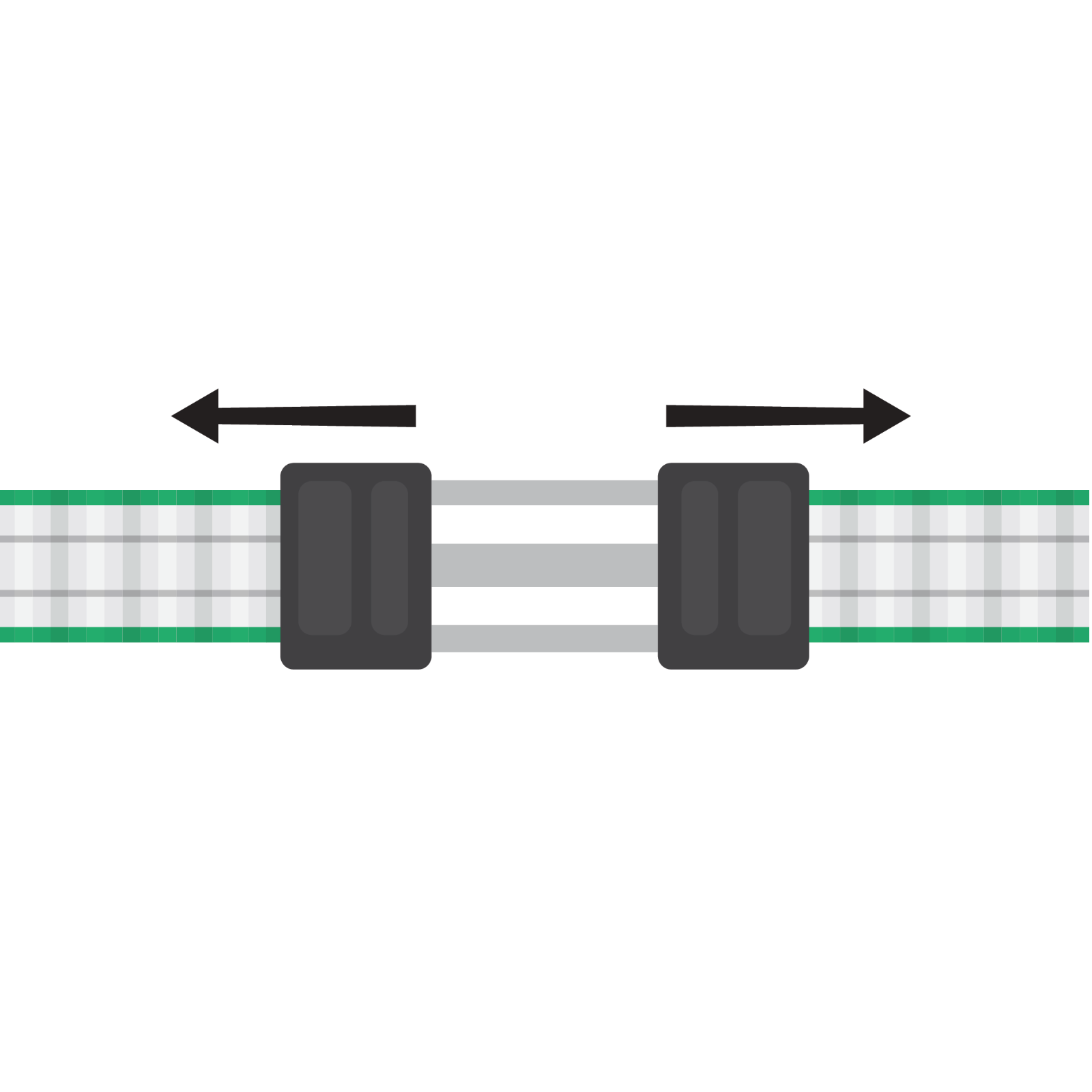 Bandverbinder Litzclip®, 40 mm, 5 Stk.