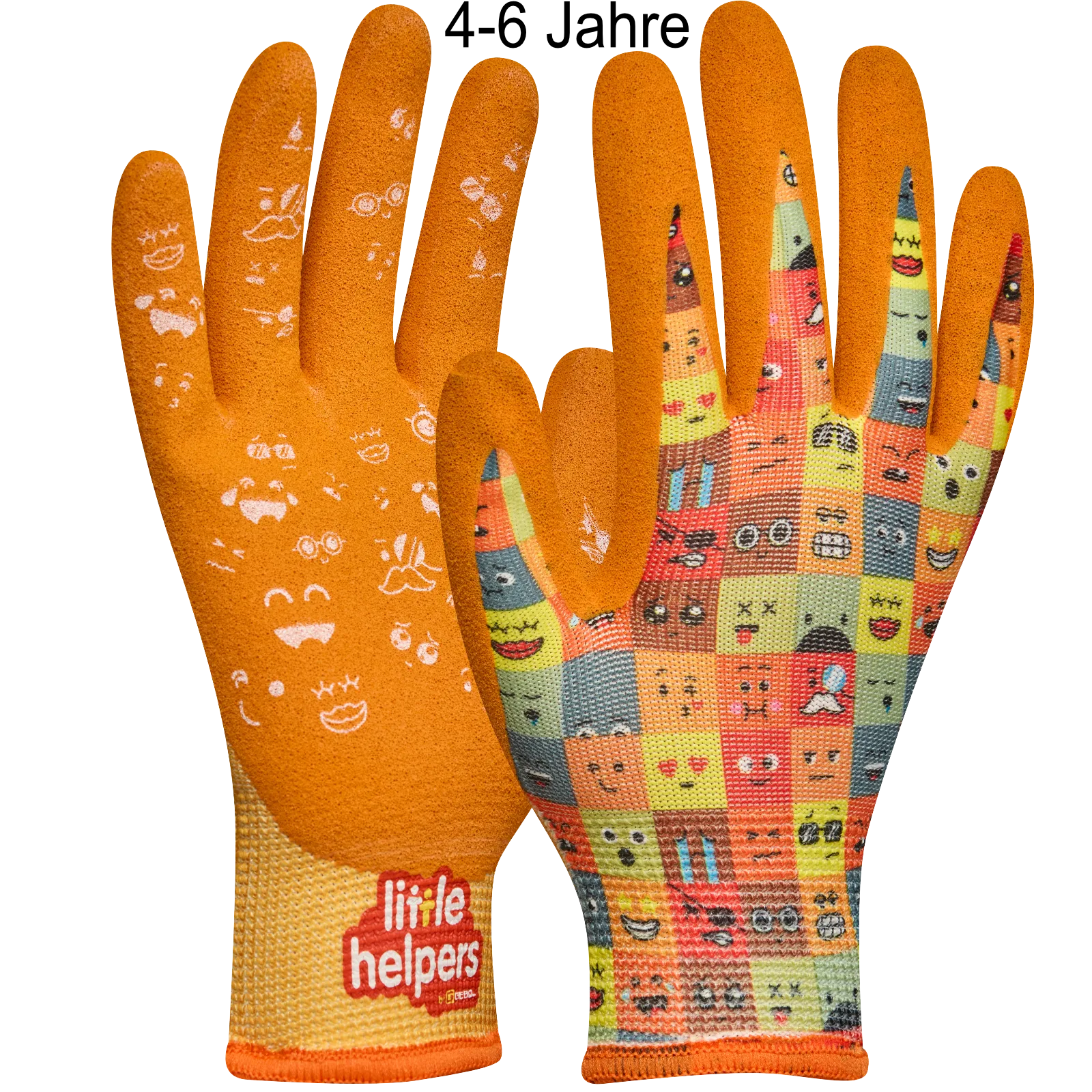  Handschuhe Kinder orange