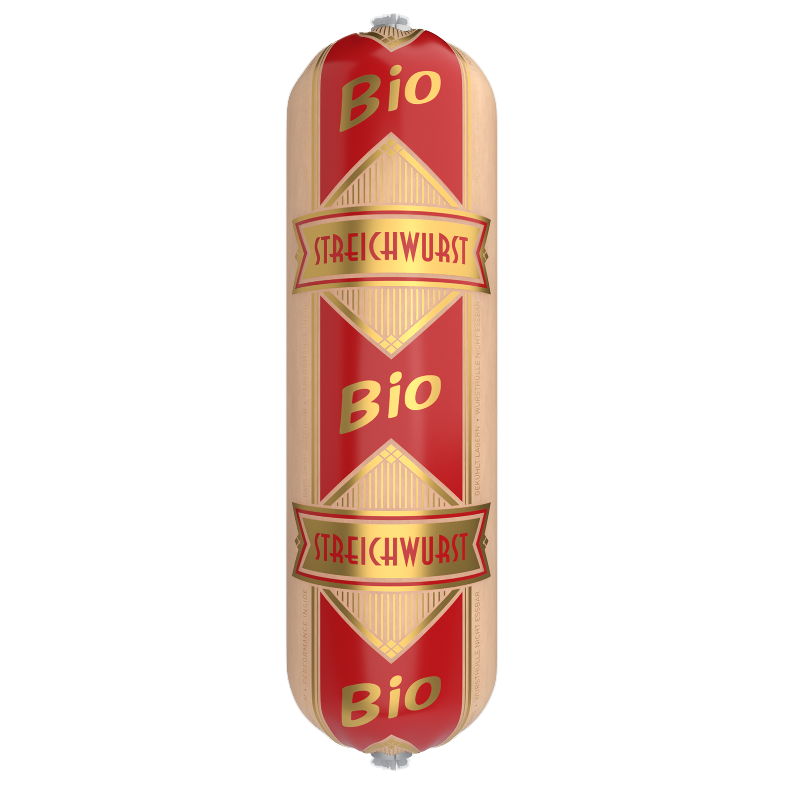 Kunststoffdarm Streichwurst BIO