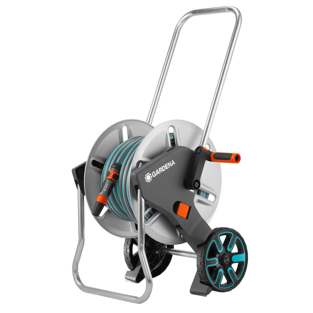 Schlauchwagen Aqua Roll Metall Set