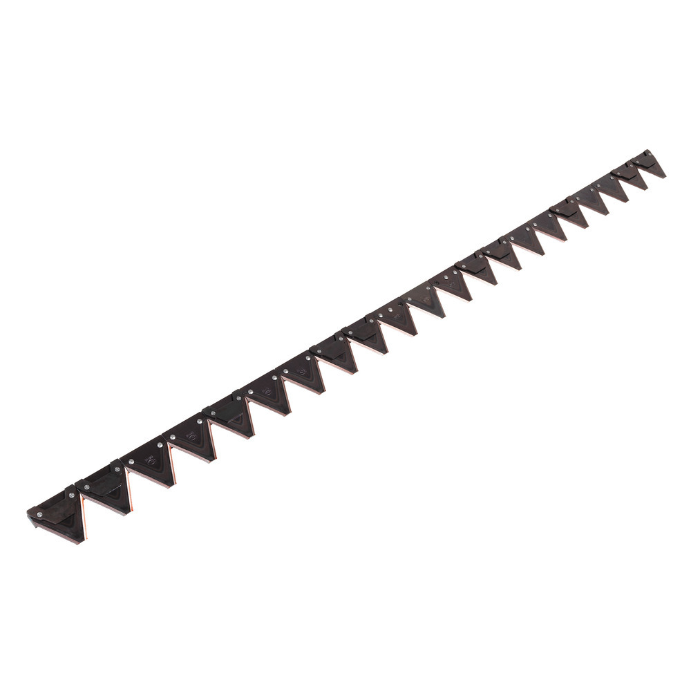 Mower blade for Reform Type 58, 158, 258, 110, 111, 112 with oval holes, hole spacing 102 mm