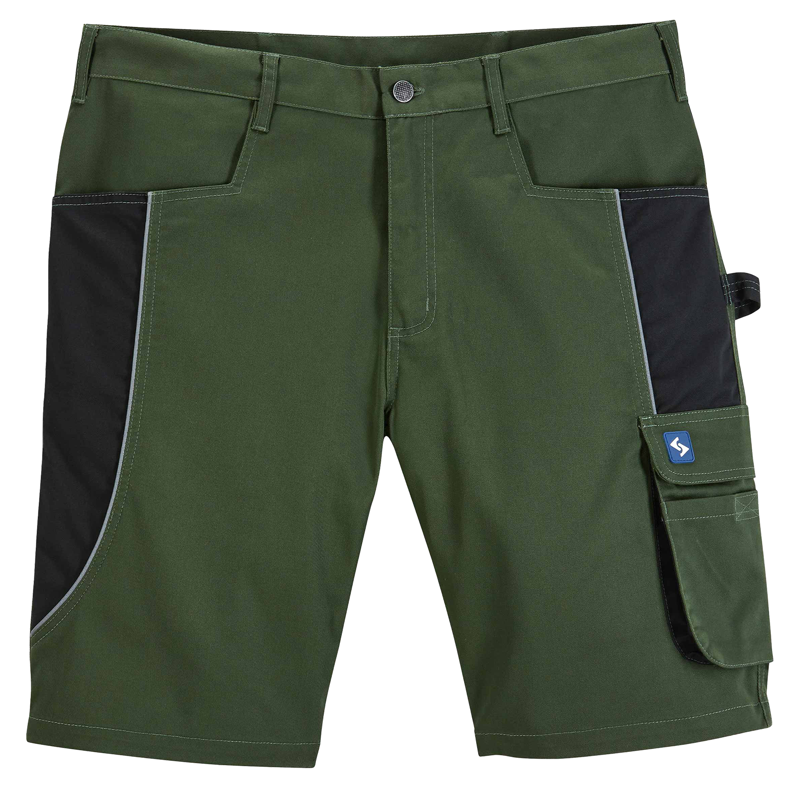 Shorts Active oliv/schwarz