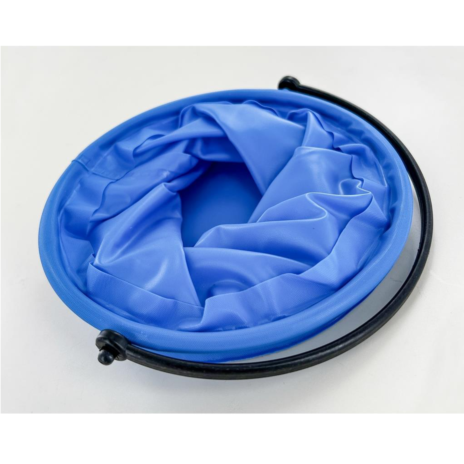 Kinder-Set Kescher und Falteimer blau