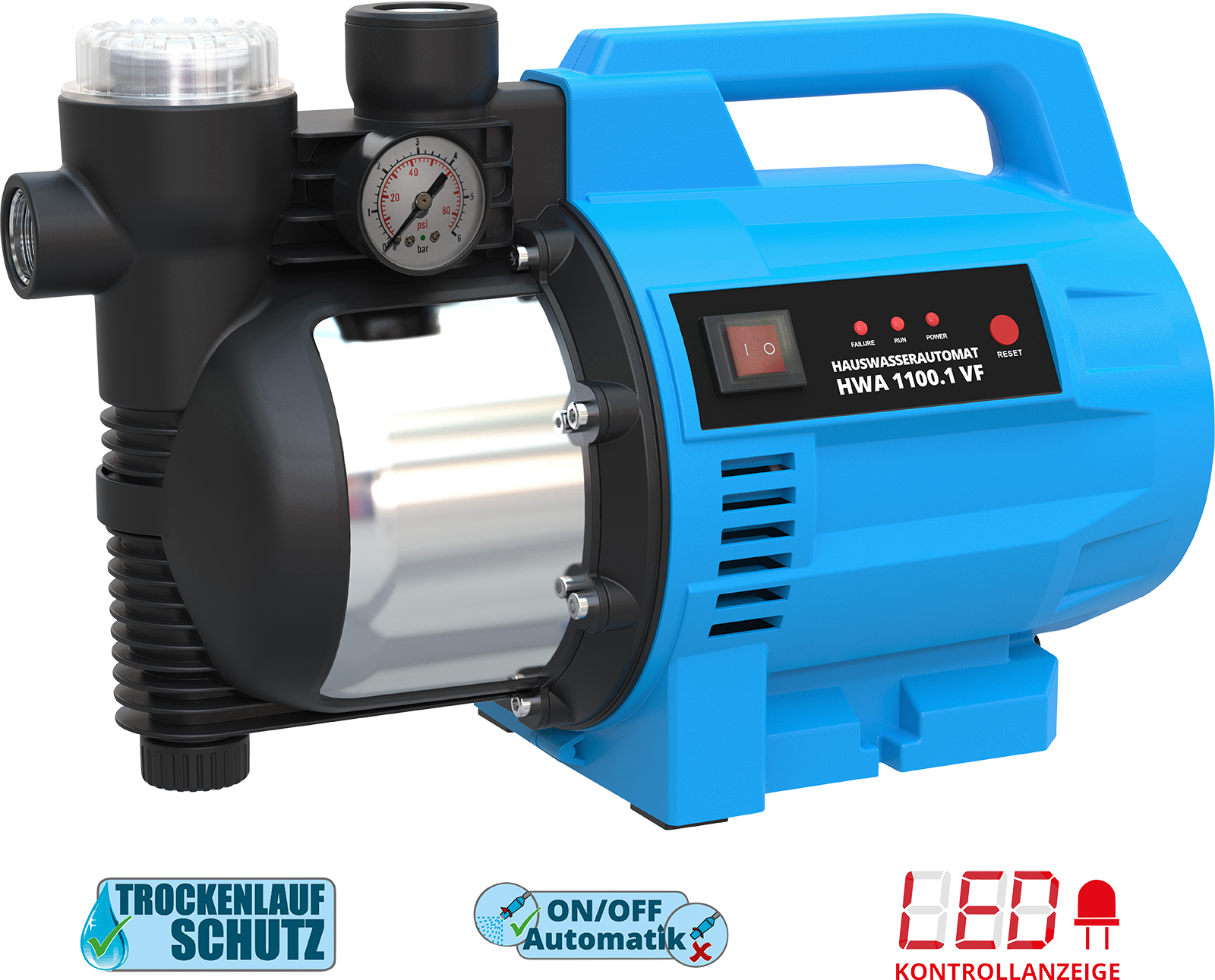 Hauswasserautomat HWA 1100.1 VF