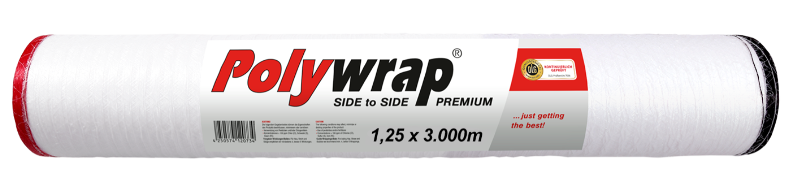 Rundballennetz Polywrap Premium 1,25 x 3.000 m