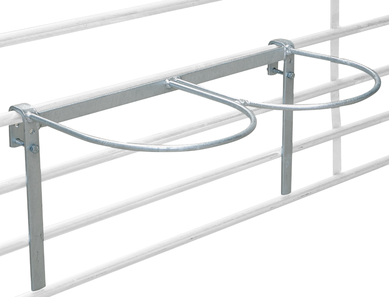 Eimerhalter doppelt für Panels + Horden