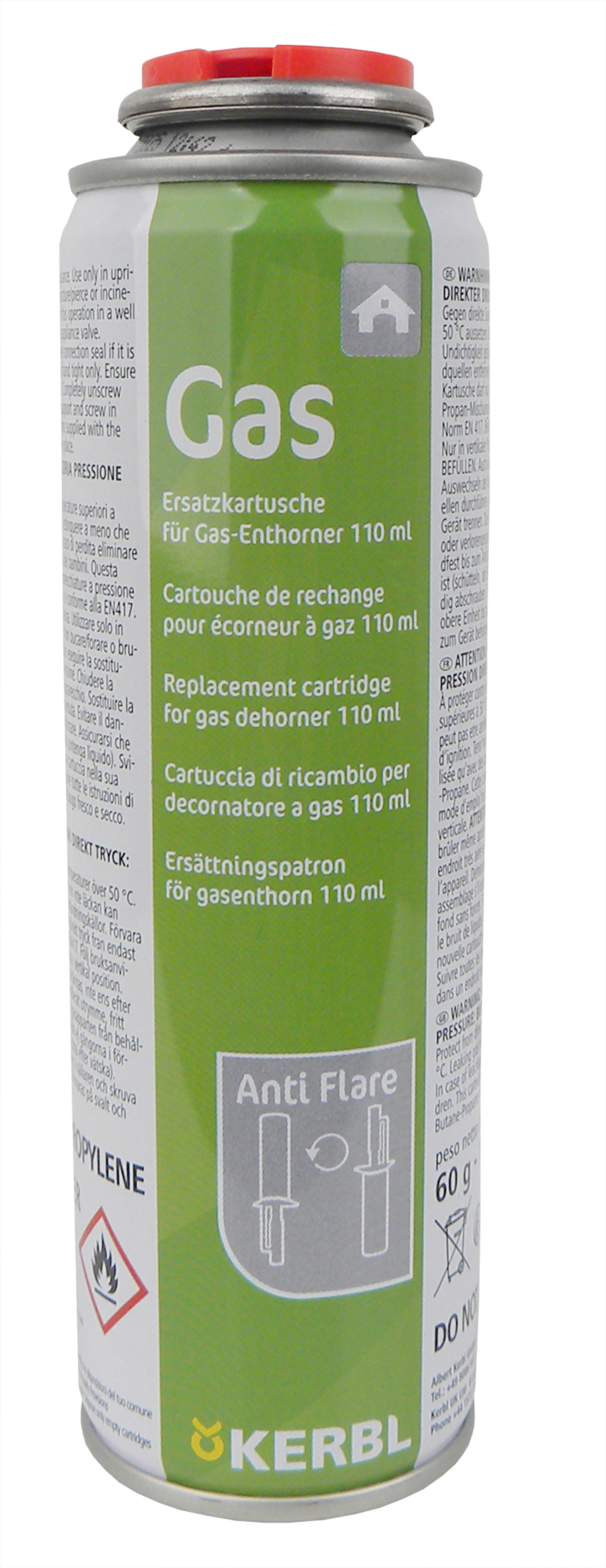 Gaskartusche zu Buddex 110 ml
