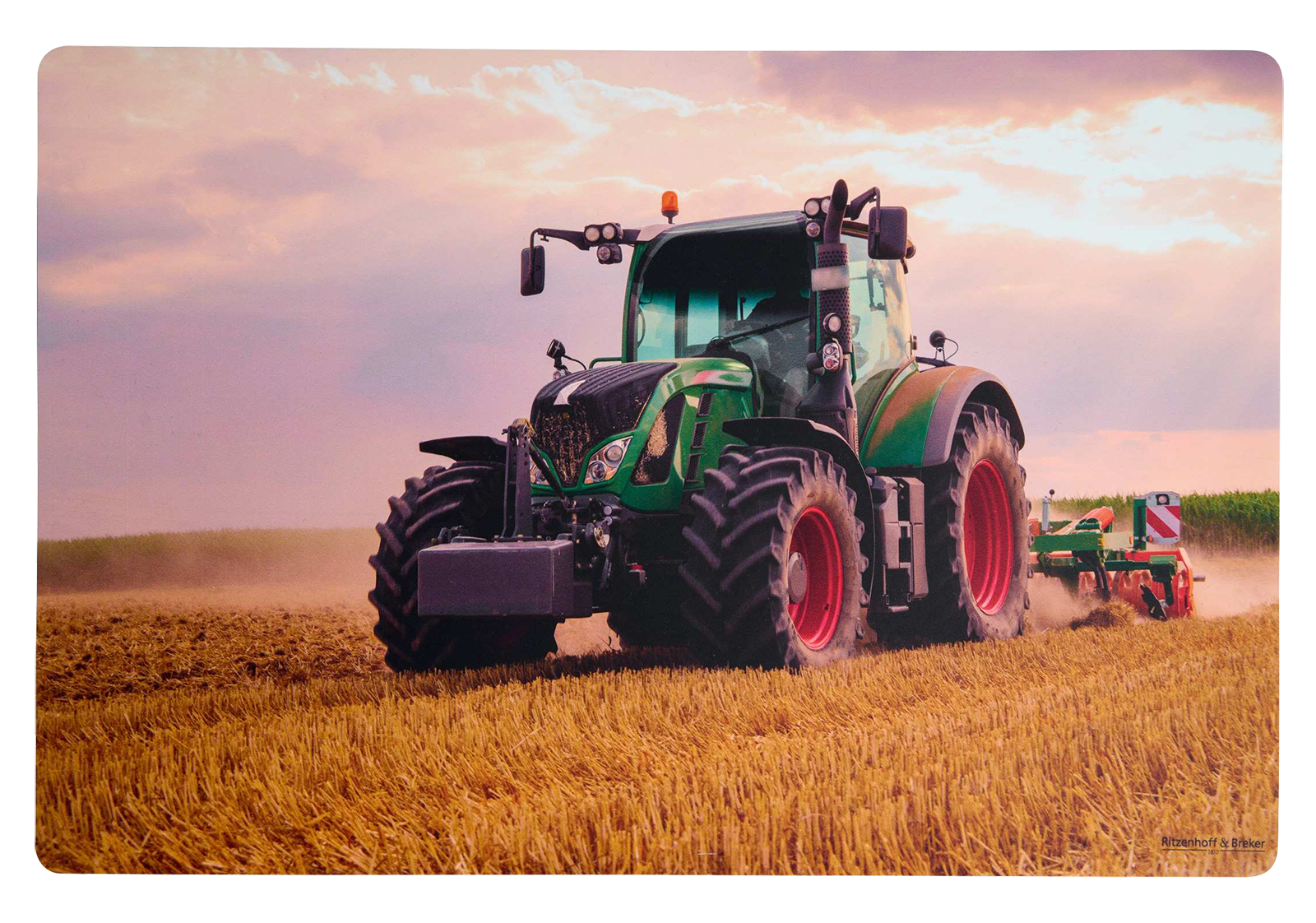Tischset Traktor