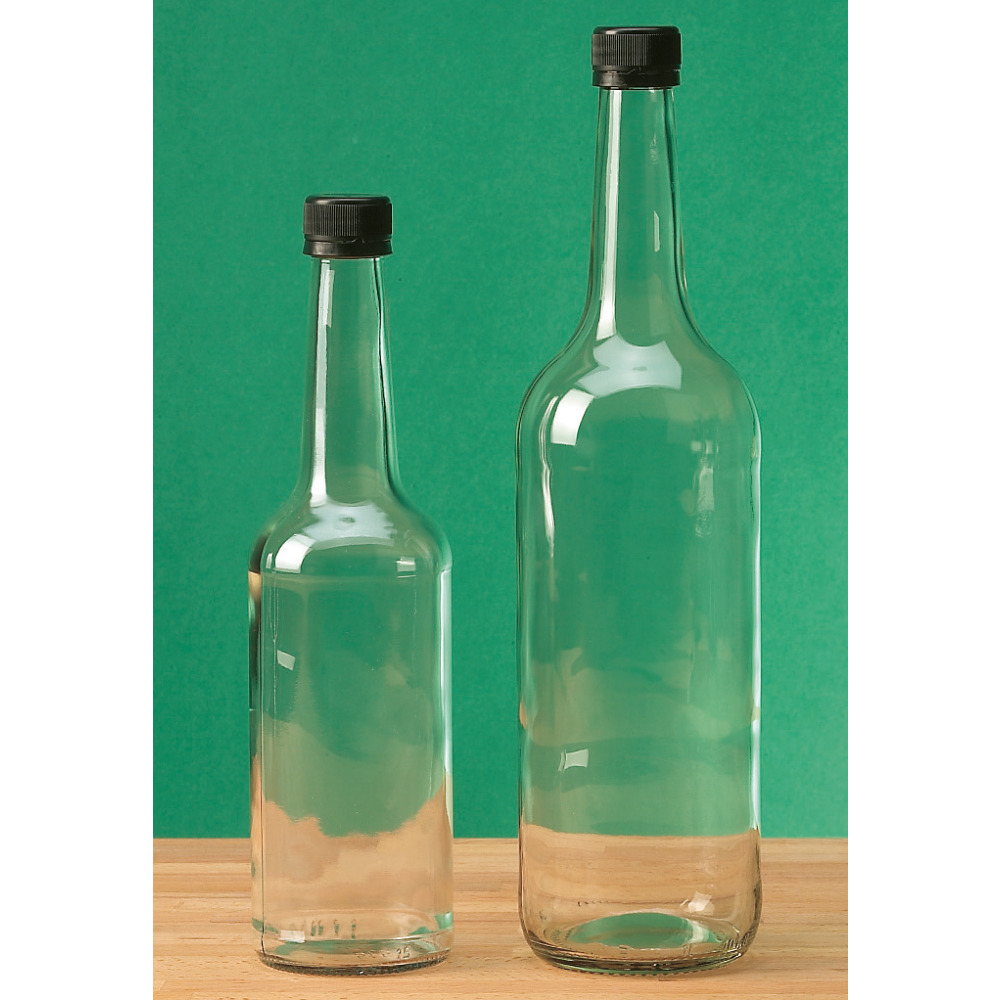 Flasche mit Kunststoff-Schraubverschluss