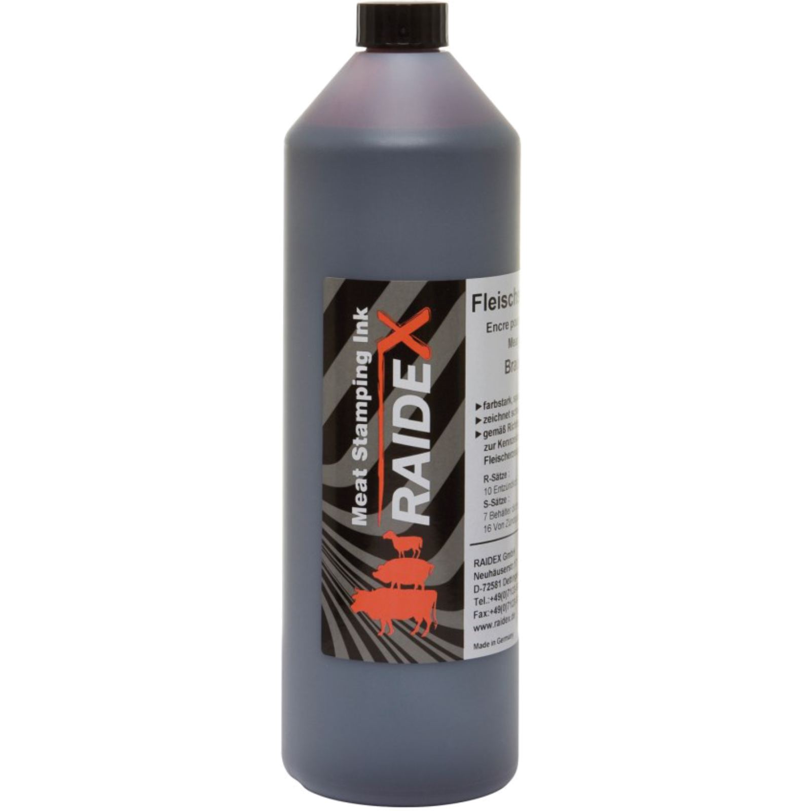 RAIDEX Fleischstempelfarbe braun 1 L