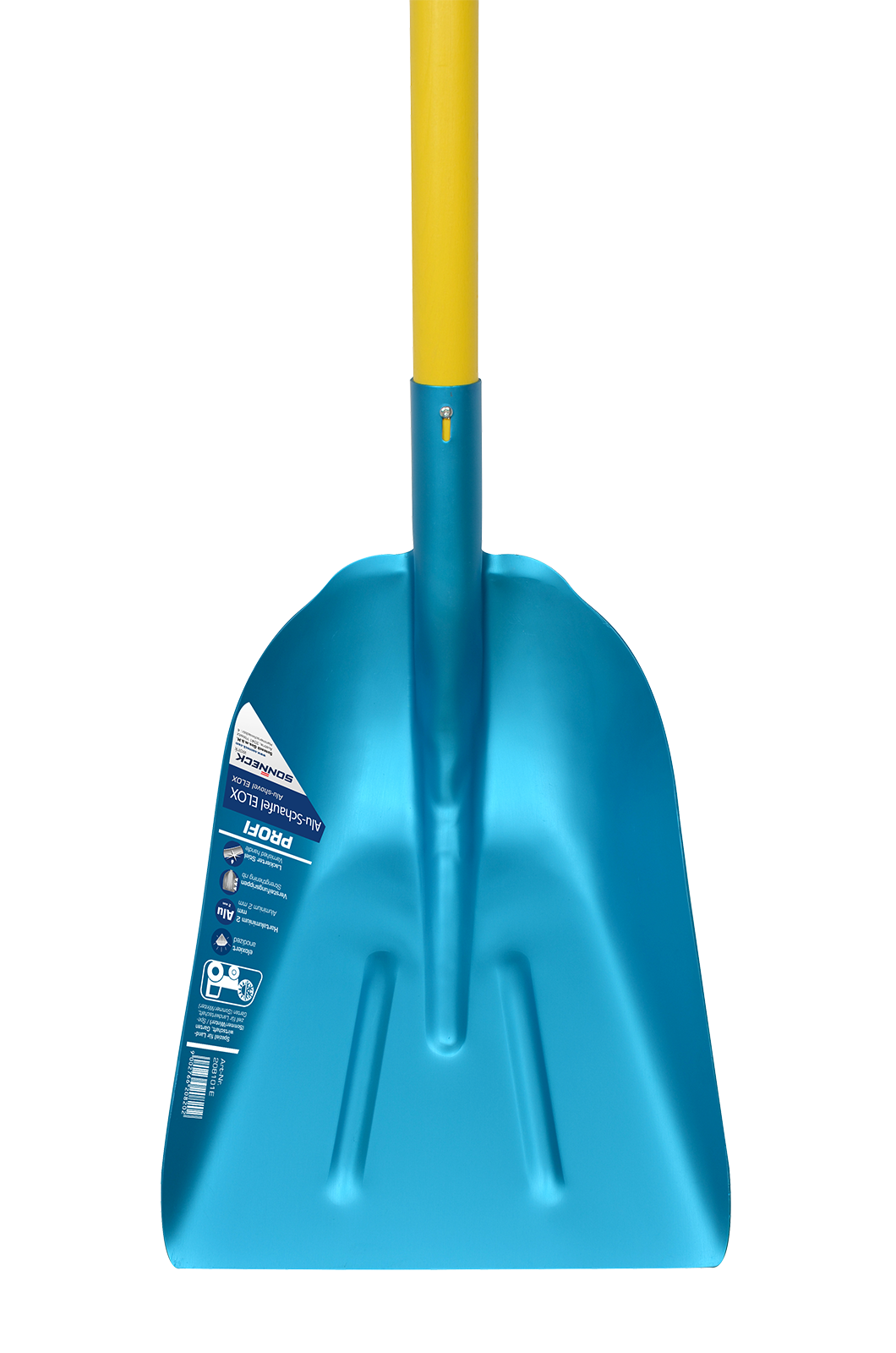 Aluminum shovel ELOX with handle