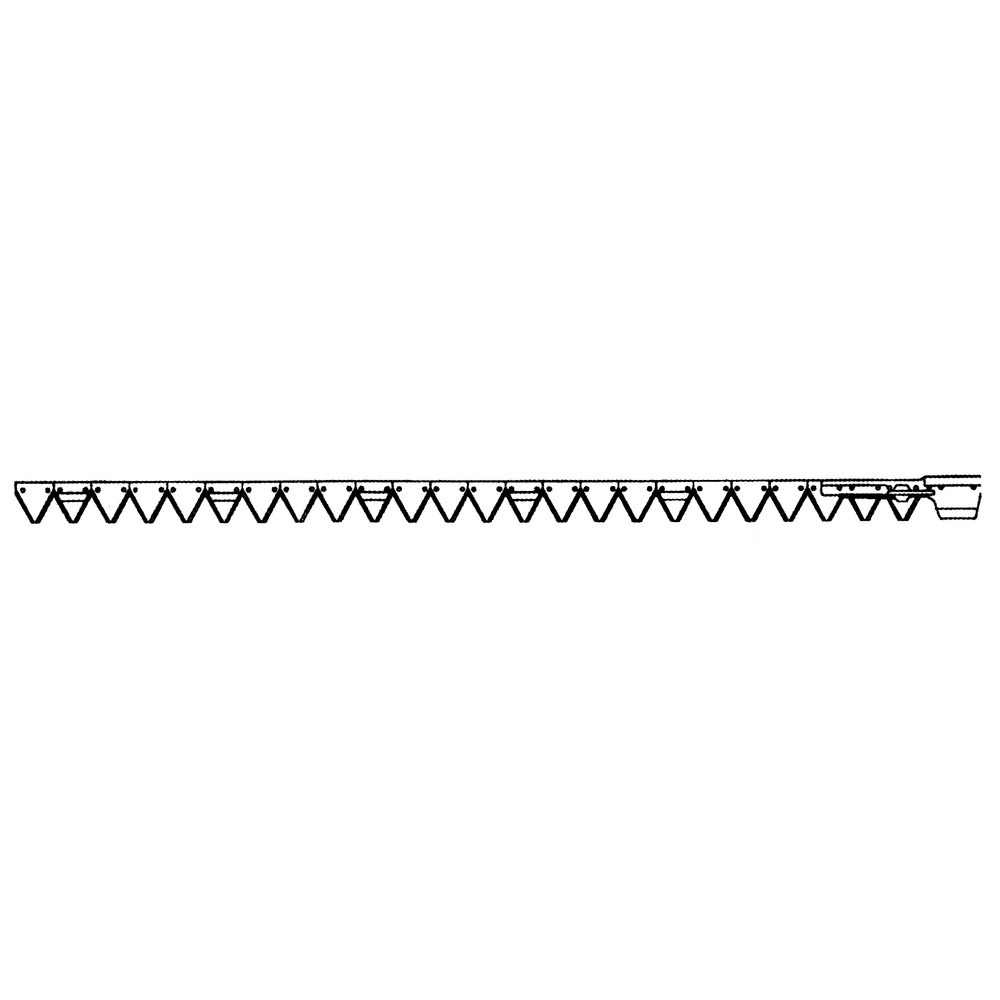 Mähmesser passend zu Mörtl Hoch-Florett (vollhydraulischer Antrieb) mit Messerkopf NY535/1