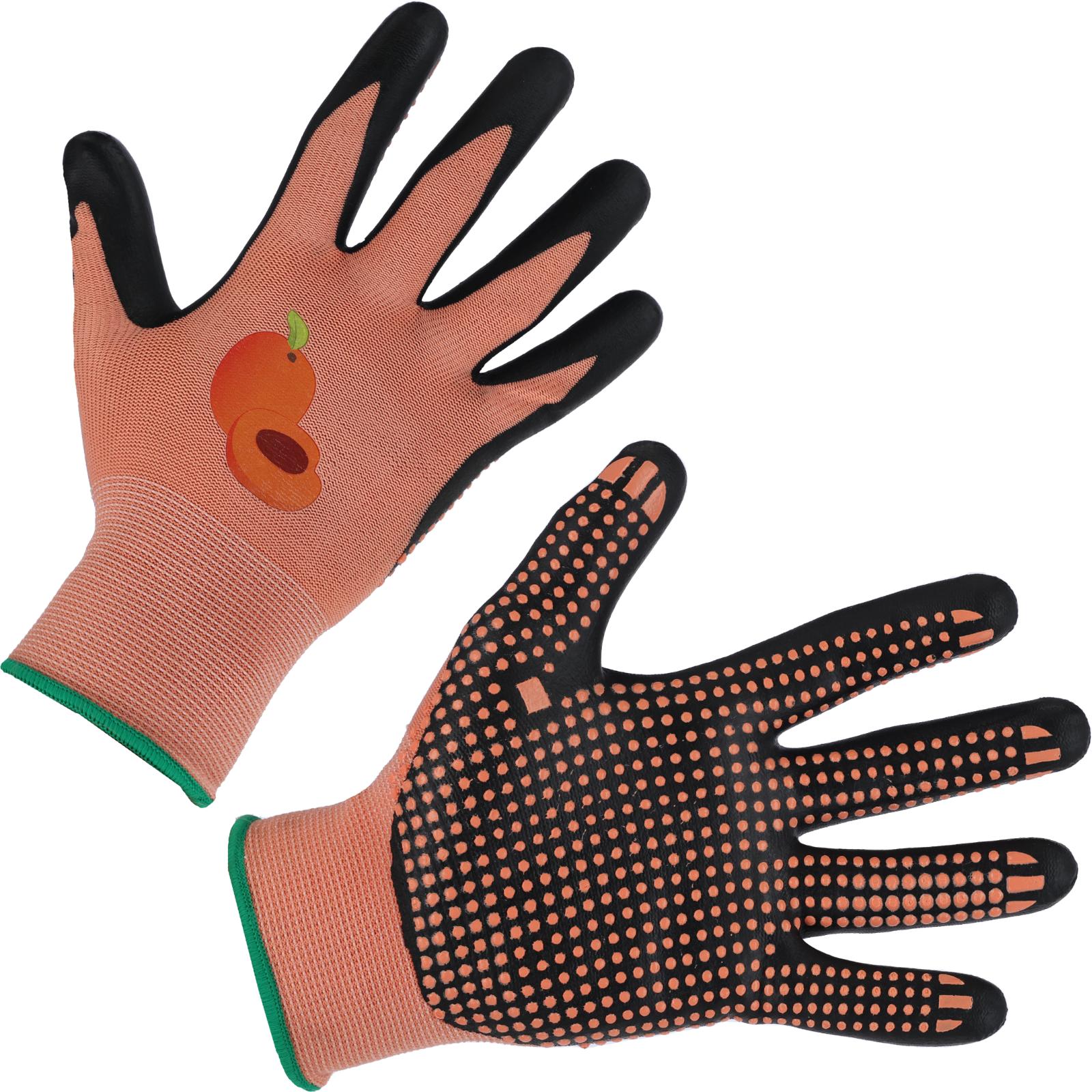  Handschuh Blossom genoppt apricot 