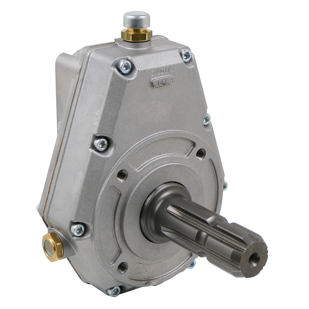 Übersetzungsgetriebe für Hydraulikpumpen mit Zapfwellenstummel