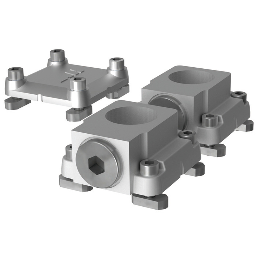 Anschlussset zu asa TT Standardkühler mit asa rail System