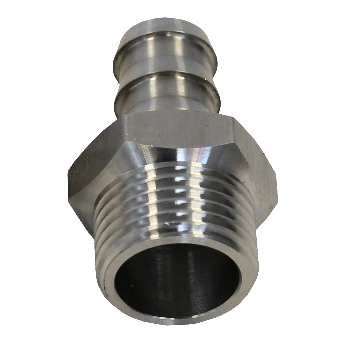 Schlauchtülle Edelstahl 1/2" AG