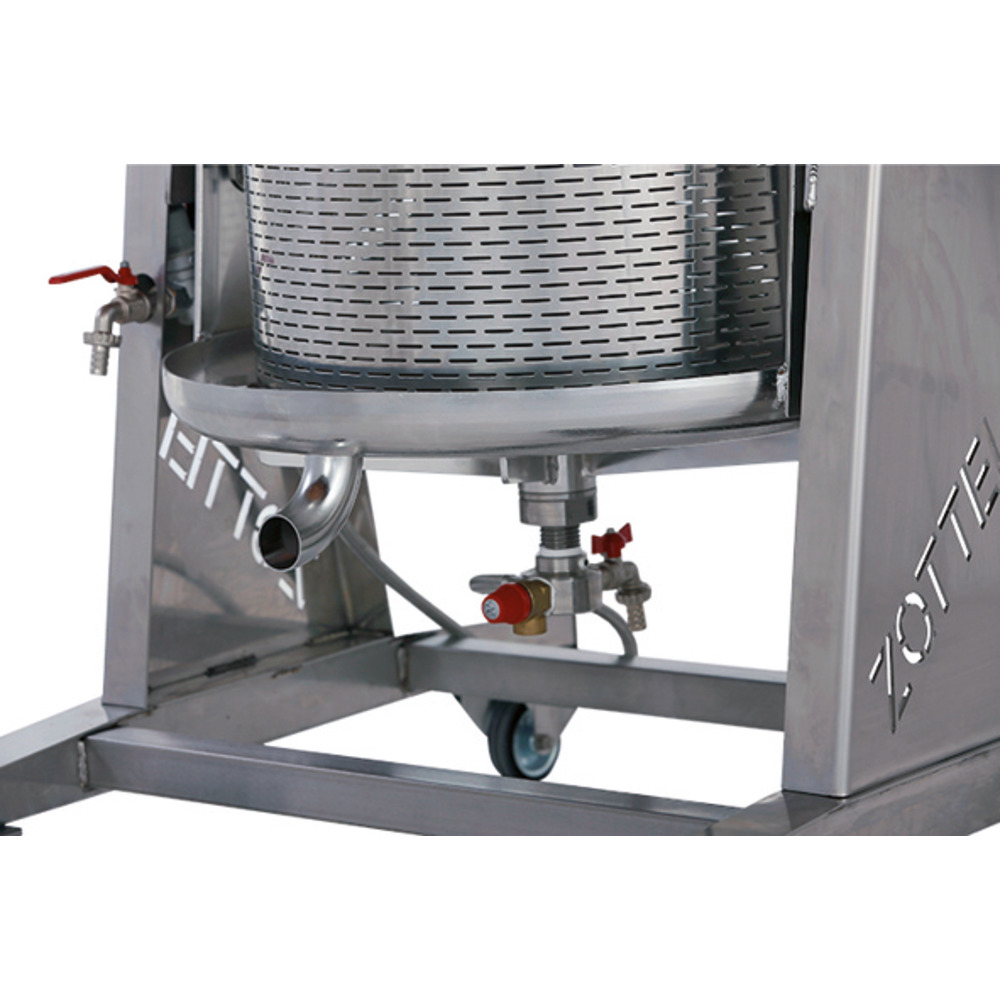 Wasserpresse Edelstahl für Obst 100 Liter