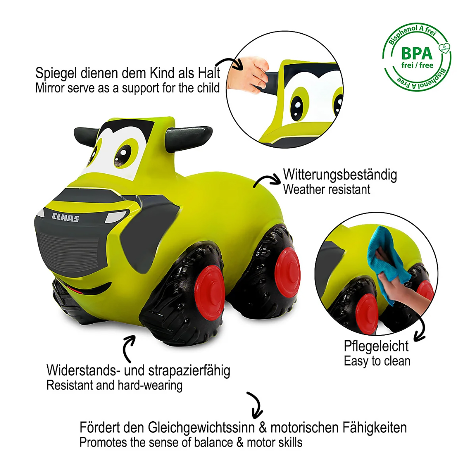 Hüpftraktor Claas