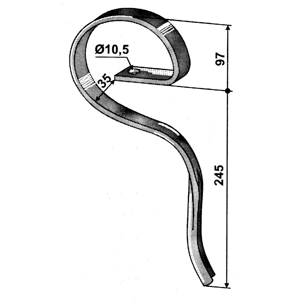 Garezinken passend zu Rau