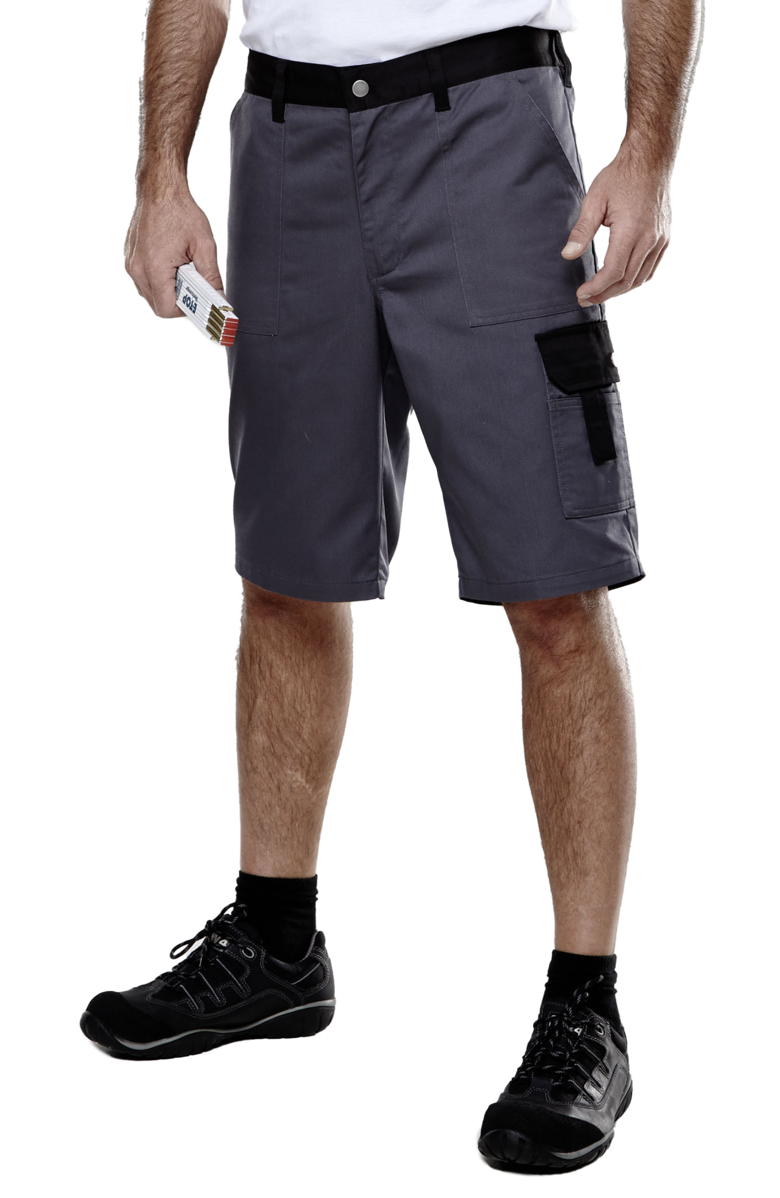 Arbeitsshort grau