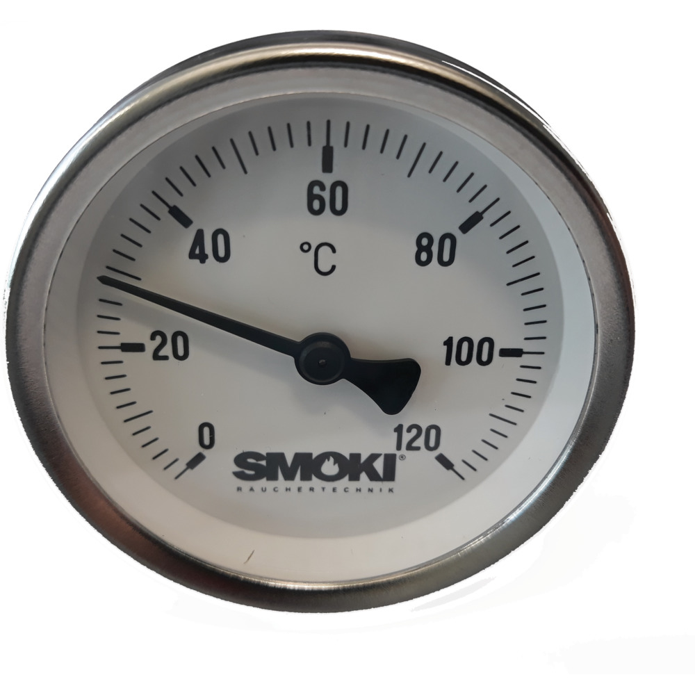 Thermometer Smoki Räucherofen  0-120°C  MIT MONTAGESET