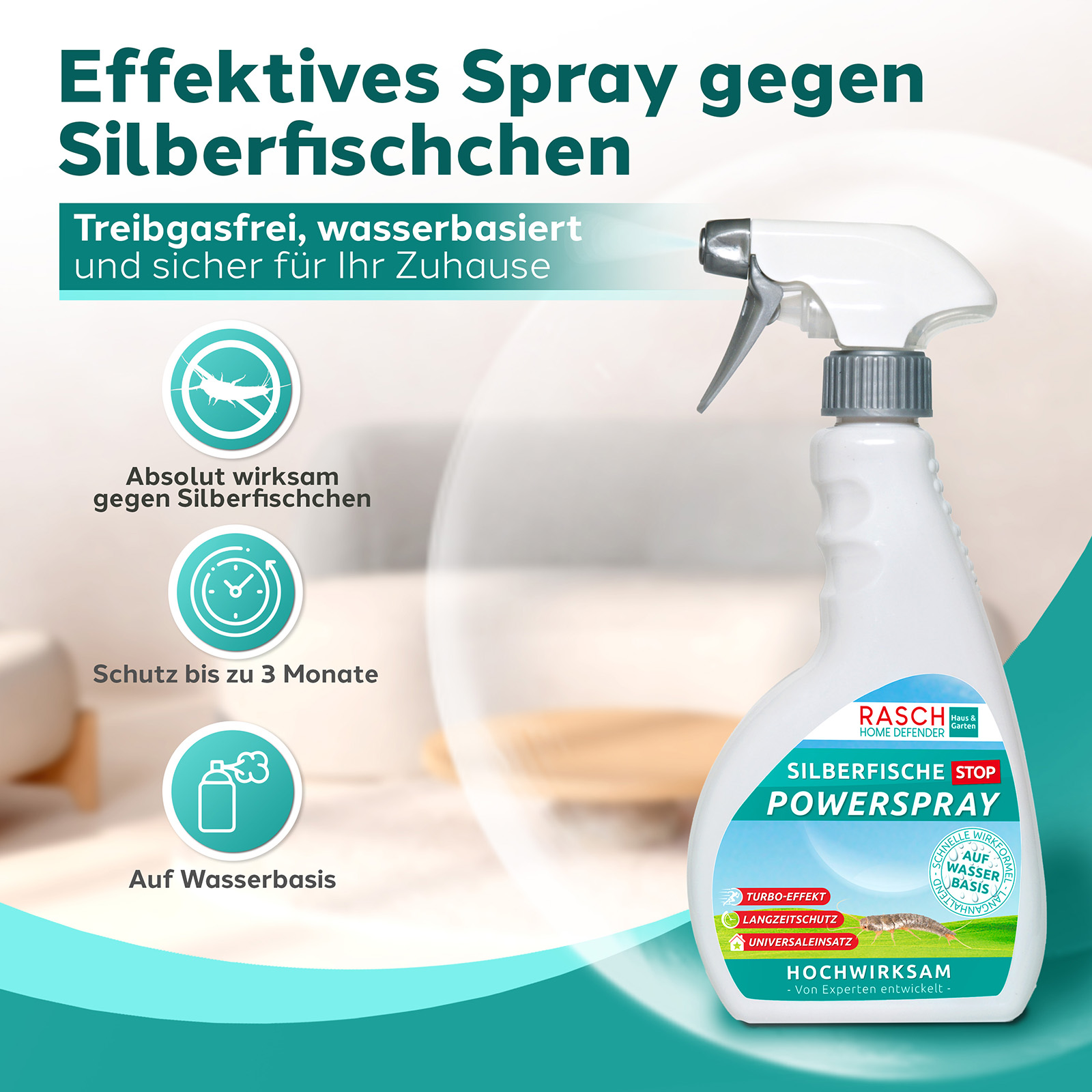Silberfisch Power Spray 500 ml