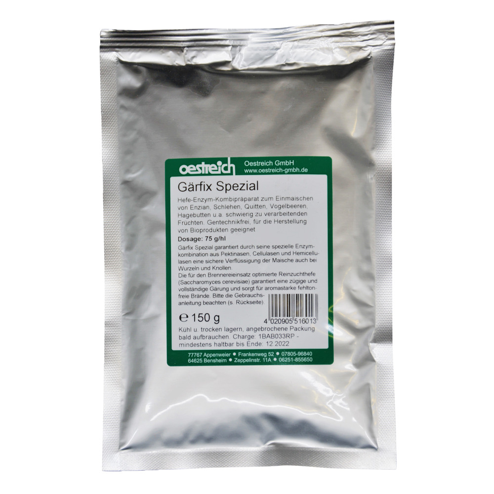 Gärfix 'Spezial' für Knollen und Wurzeln