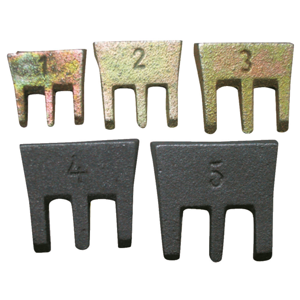 Stielbefestigungskeile Metall