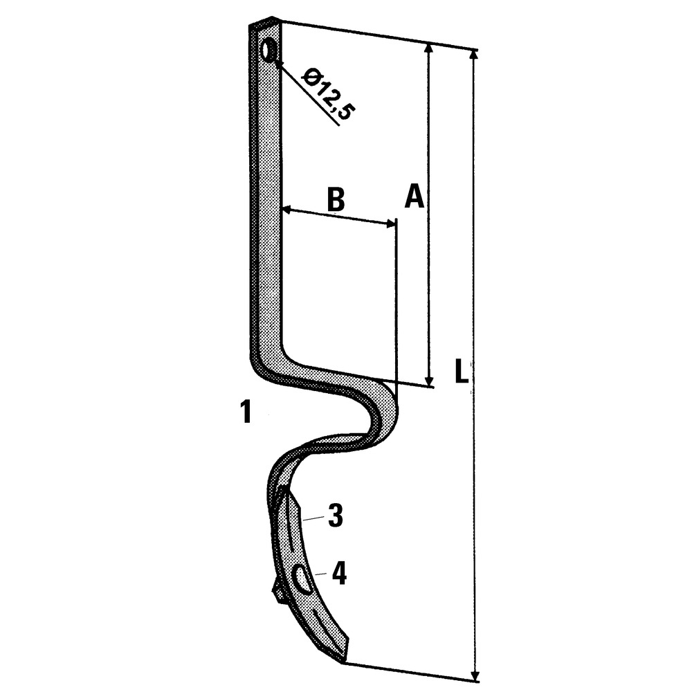 Spurlockerer mit Schar
