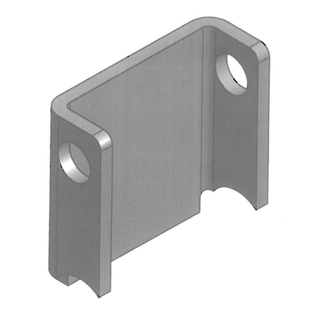 Führung U-Profil der Verriegelungsbolzen zu Schnellwechselrahmen