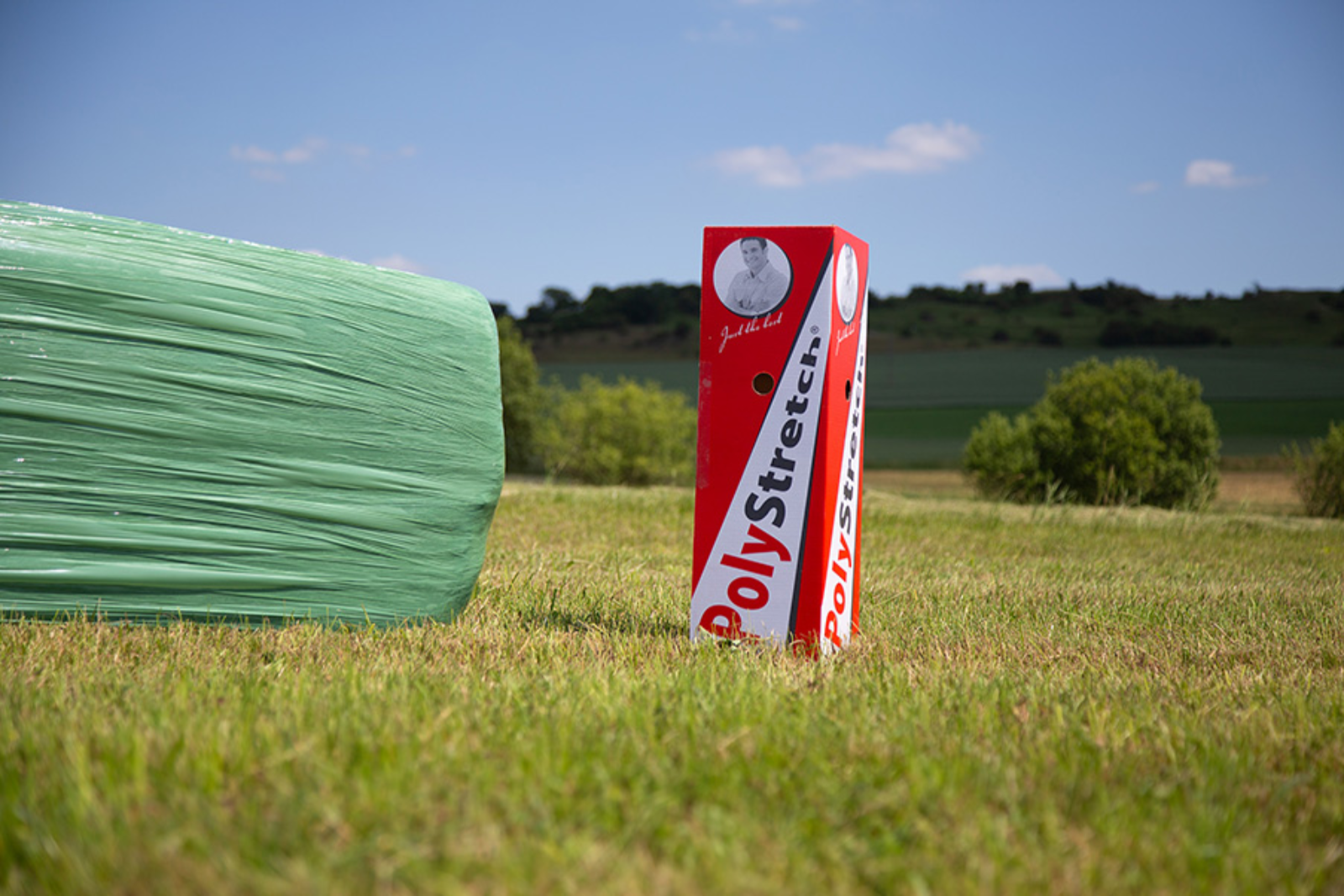 Rundballen Stretchfolie Polystretch 0,75 x 1.500 m 5-lagig