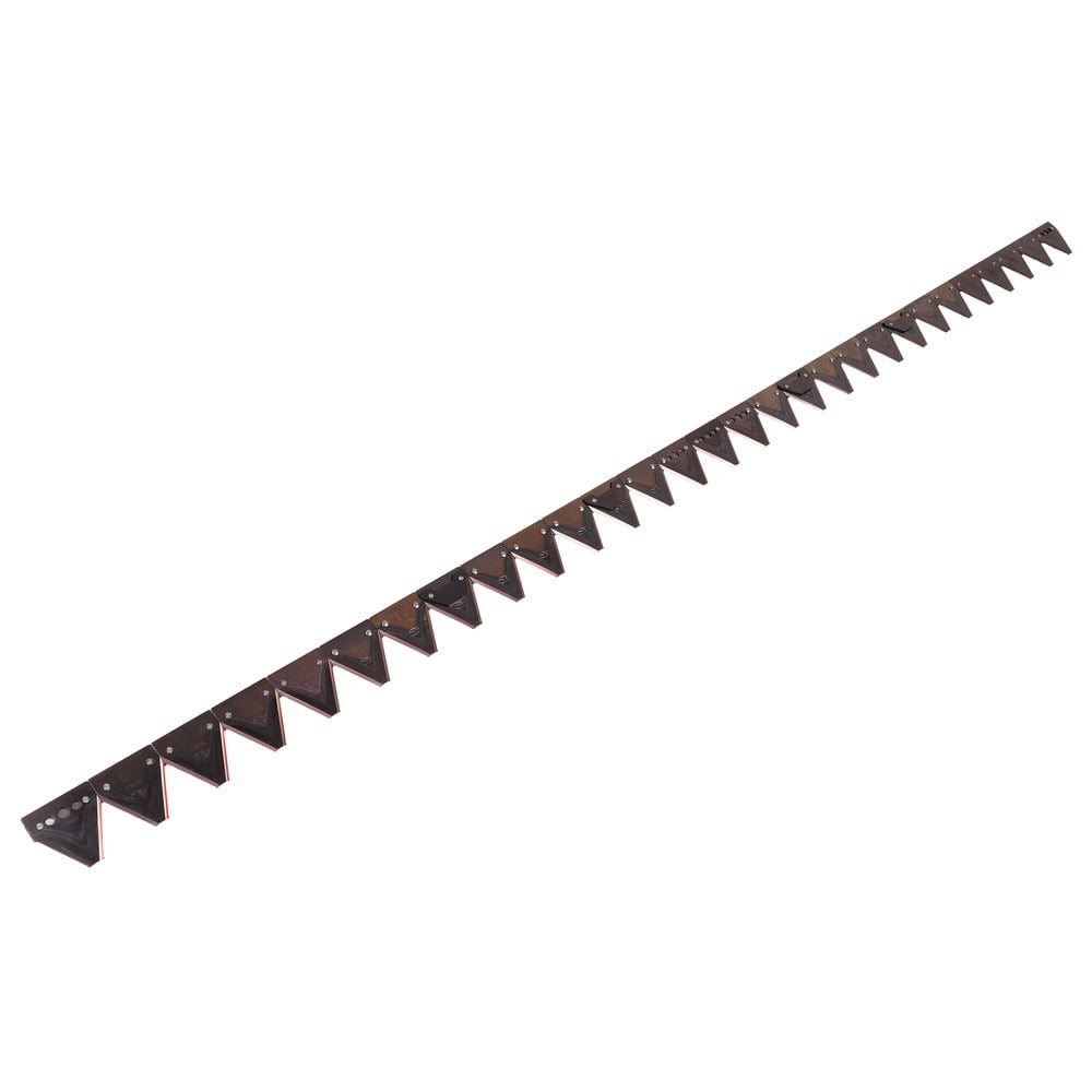 Mähmesser zu Rapid EURO-3 mit Mulchzusatz links und rechts, 2 Gewindelöcher M8, LA=122 mm