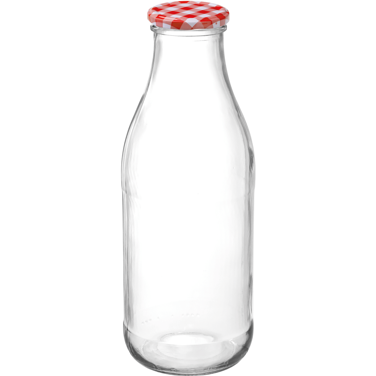 Saftflasche karo/rot 6tlg.