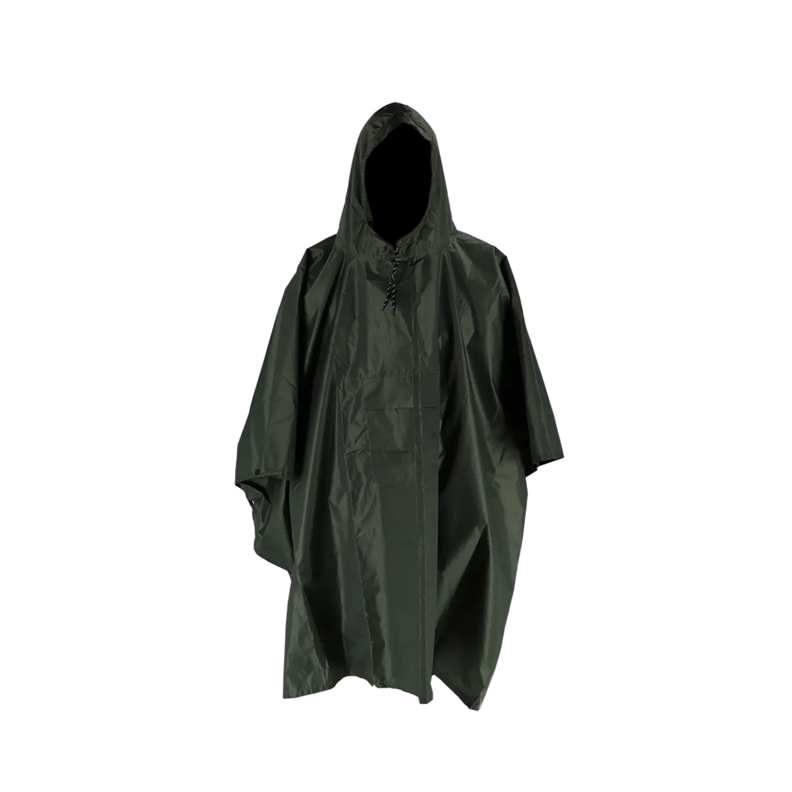 Regenponcho mit Kapuze
