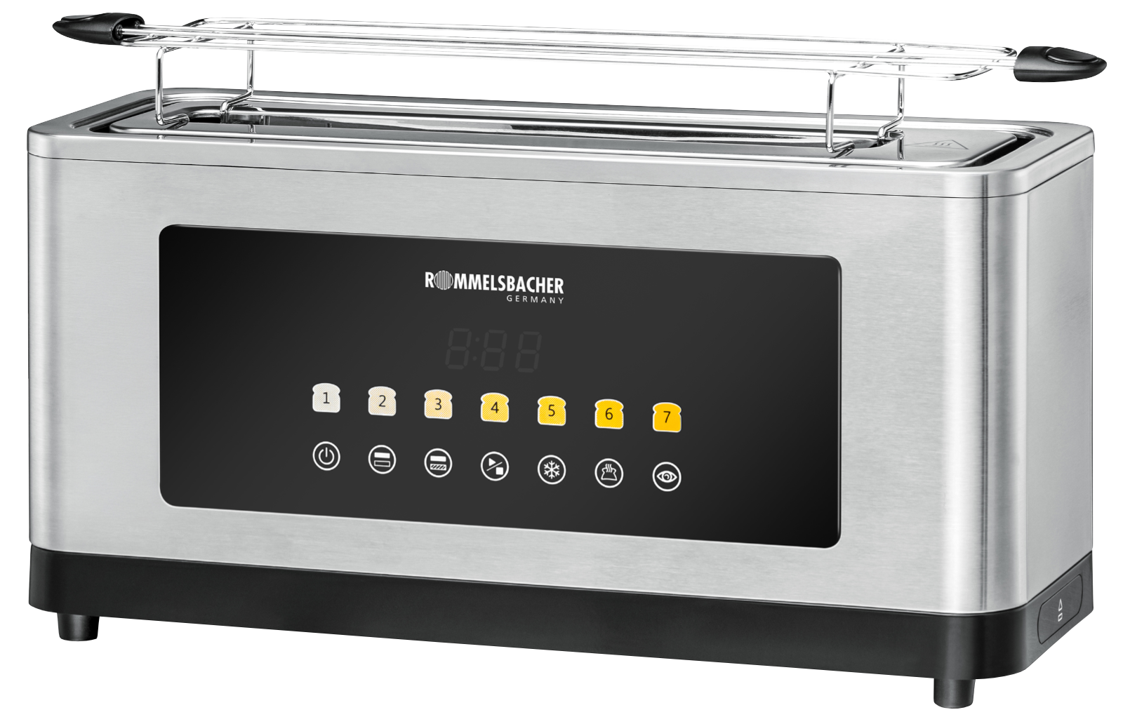 Automatic long-slot toaster