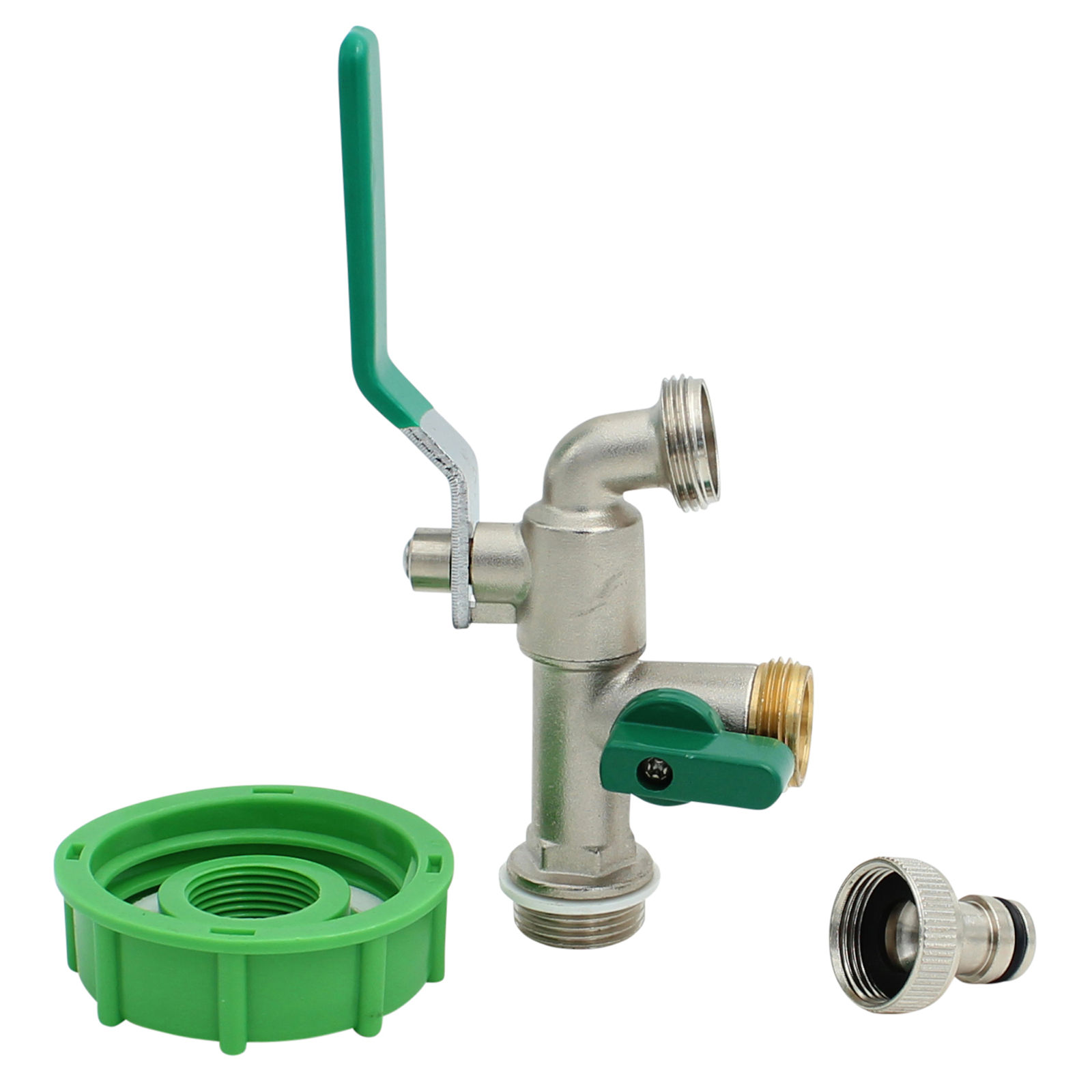 IBC Kugelhahn Metall, 2 Weg f.M.