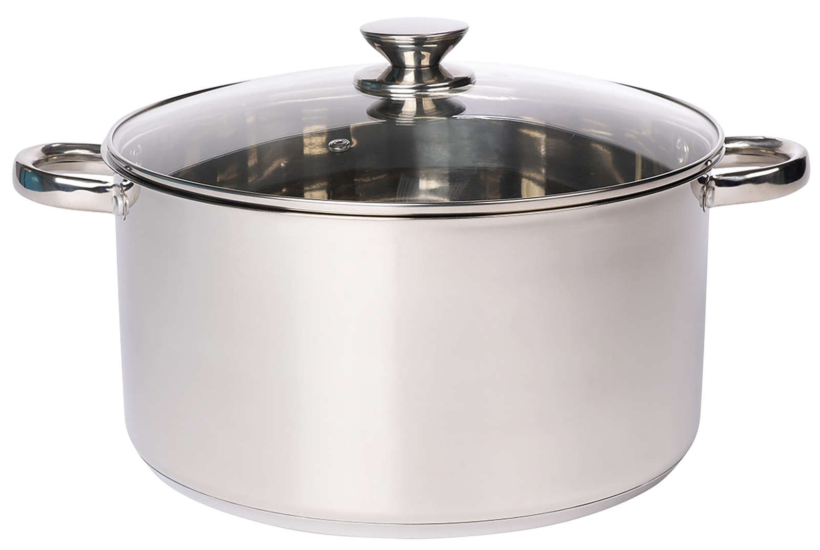 Universaltopf Edelstahl 11,5 L mit Glasdeckel