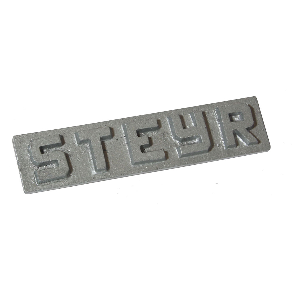 Steyr nameplate large