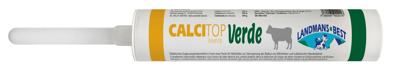 CALCITOP Verde – Bio Calcium Paste 390g