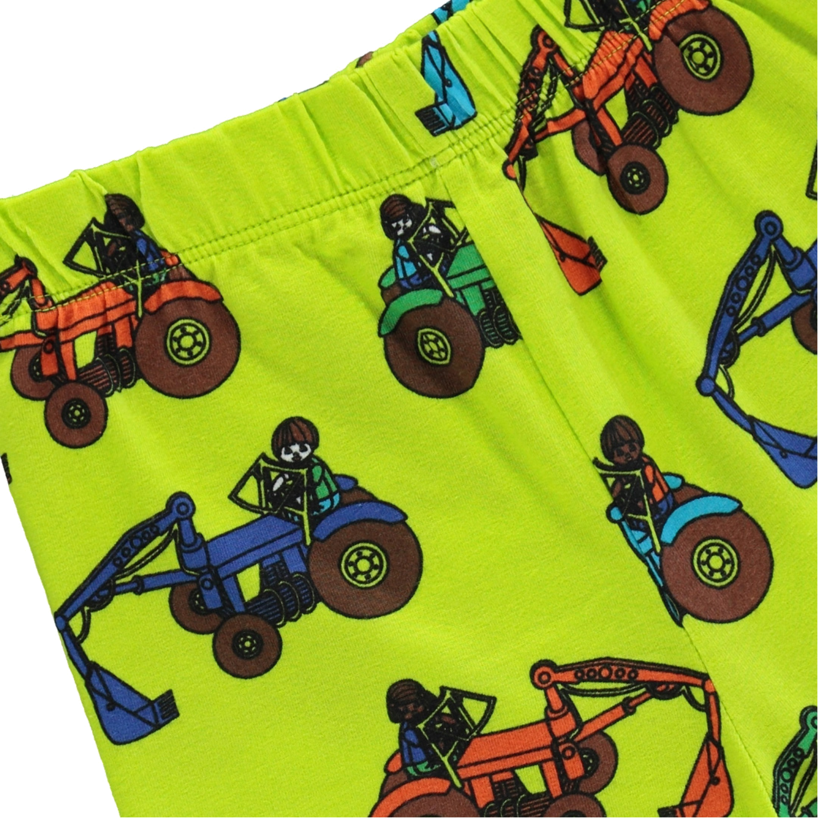 Hose kurz Traktor hellgrün