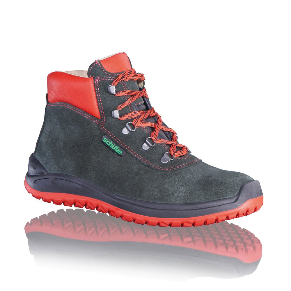 Sicherheitsstiefel-Arbeitsschuh S3 Red KH Dachdeckerprofi extrem rutschfest
