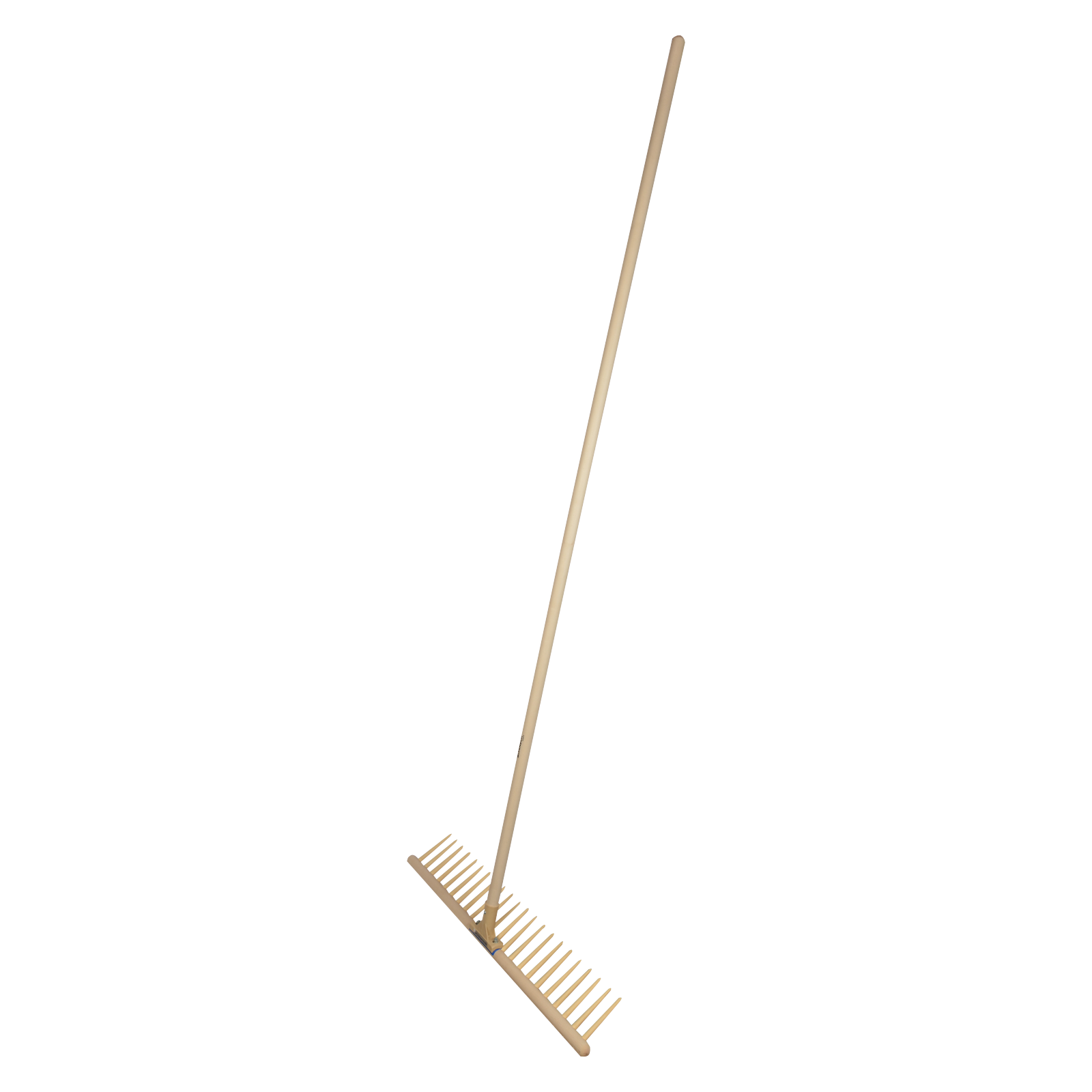 Holzrechen 22 Zähne mit Stiel