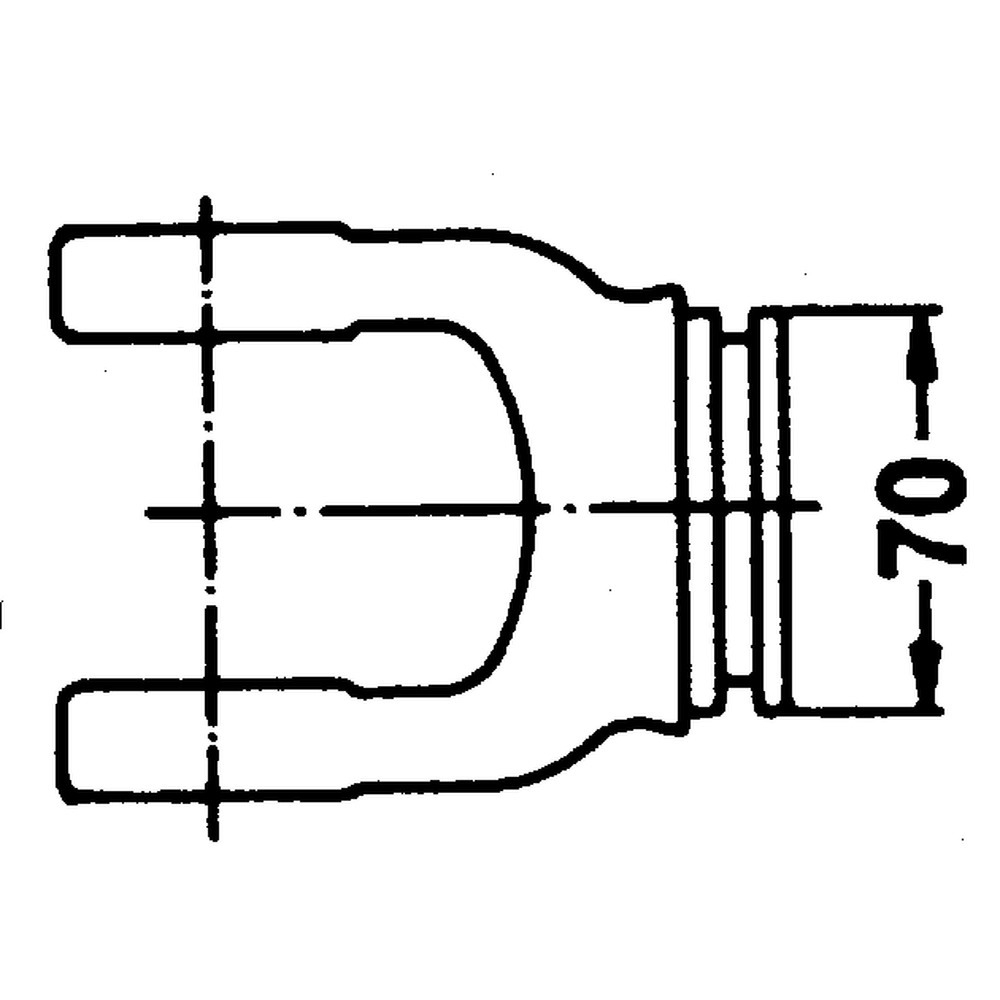 Gelenkwellen-Schutzhälfte SD25 innen-FA6564