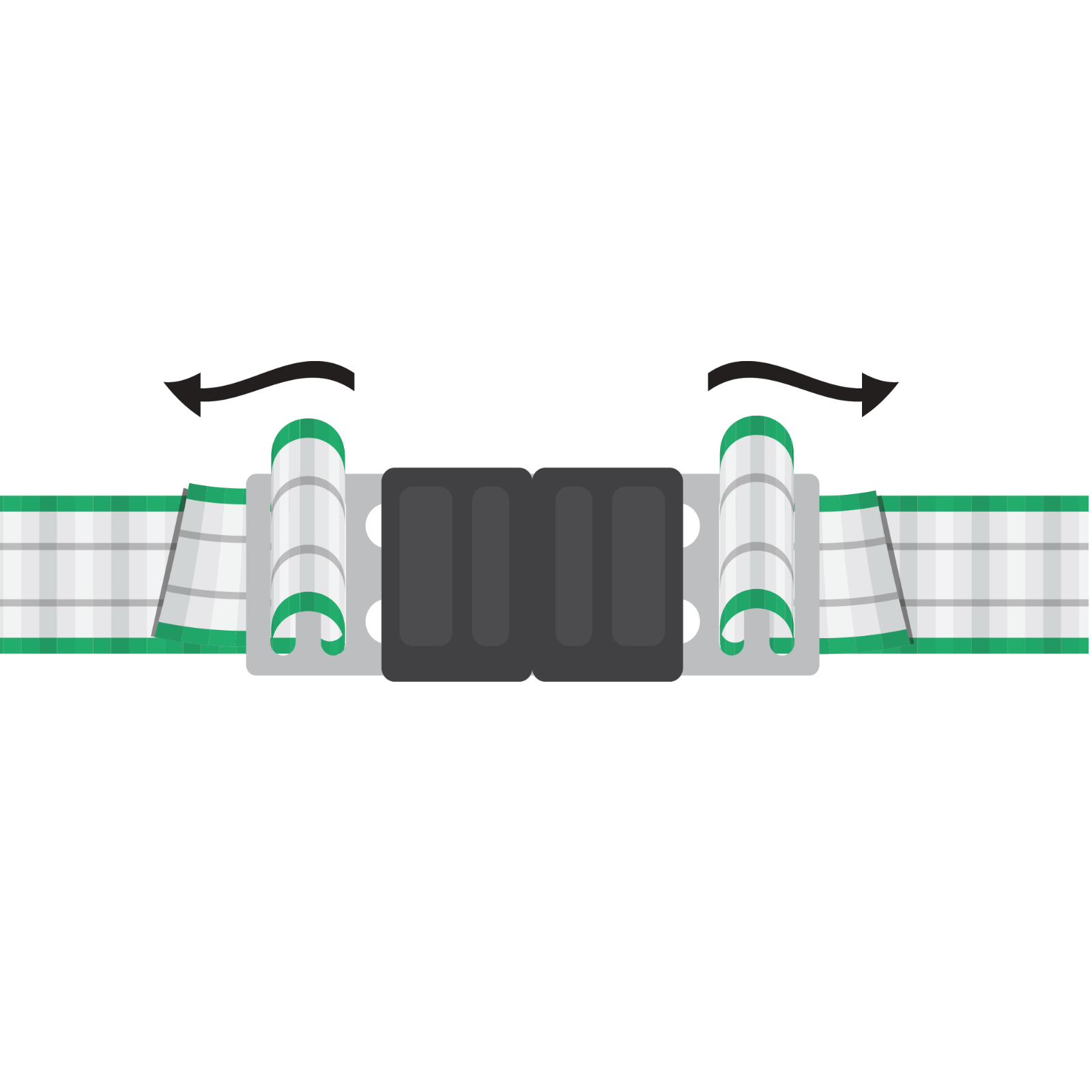Bandverbinder Litzclip®, 40 mm, 5 Stk.