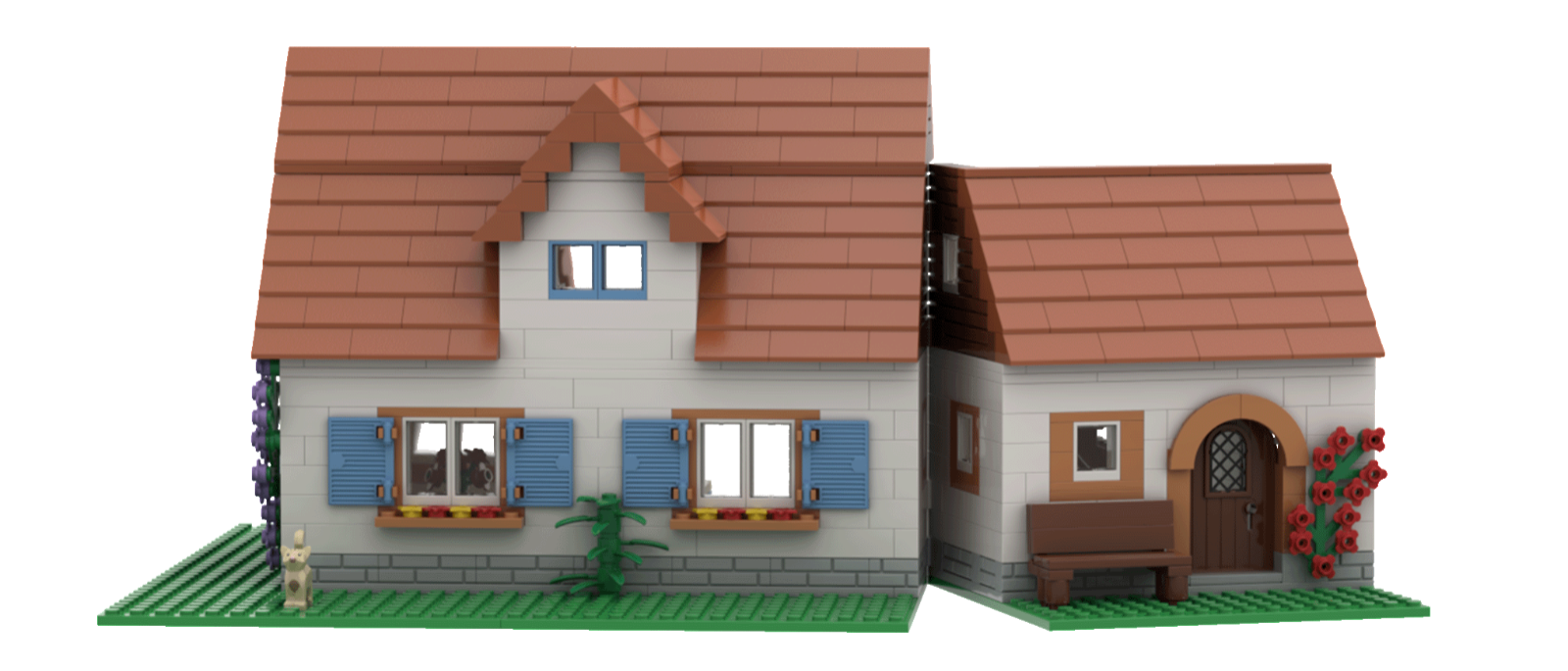 BRIXIES Plus Bauernhaus