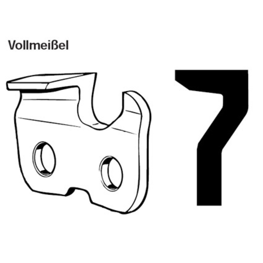 Sägekette 325" 1,3 Vollmeißel Typ20
